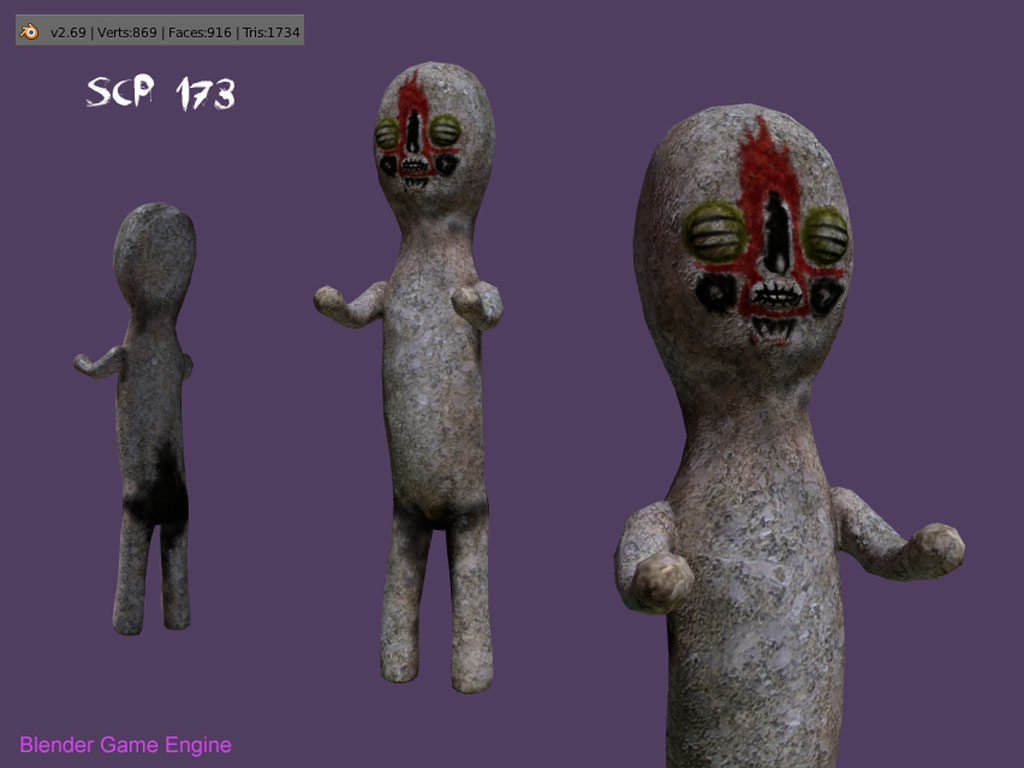 SCP 173 Screen 1