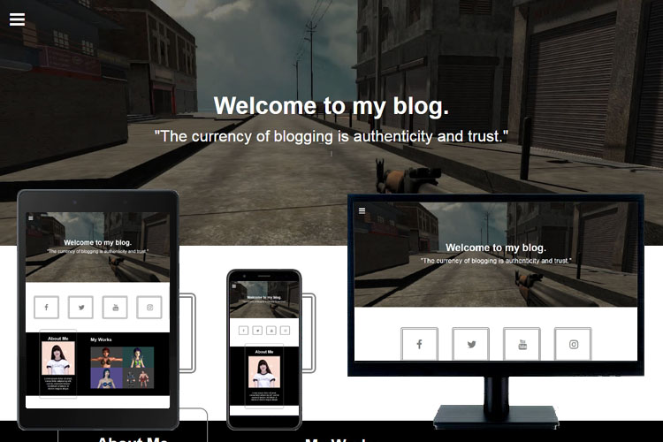My personal blog image